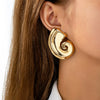 Women's Fashion Alloy Threader Earrings With Exaggerated Statement Design And Contemporary Trend Style