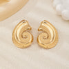 Women's Fashion Alloy Threader Earrings With Exaggerated Statement Design And Contemporary Trend Style