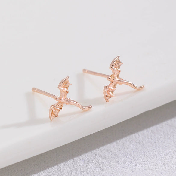 Women's Fashion Animal Zodiac Dragon Copper Electroplated Earrings