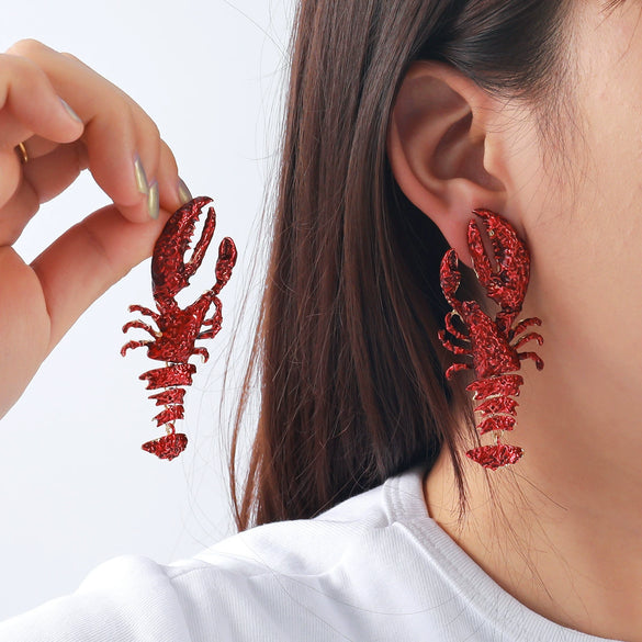 Women's Fashion Animal Zodiac Zinc Alloy Baking Paint Earrings