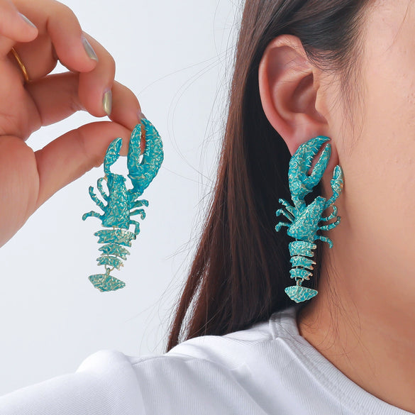 Women's Fashion Animal Zodiac Zinc Alloy Baking Paint Earrings