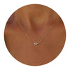 Women's Fashion Brass Geometric Conch And Star Pendant Necklace With Electroplated Clavicle Chain