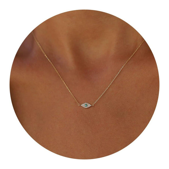 Women's Fashion Brass Geometric Conch And Star Pendant Necklace With Electroplated Clavicle Chain