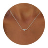 Women's Fashion Brass Geometric Conch And Star Pendant Necklace With Electroplated Clavicle Chain