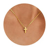 Women's Fashion Brass Geometric Conch And Star Pendant Necklace With Electroplated Clavicle Chain