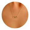 Women's Fashion Brass Geometric Conch And Star Pendant Necklace With Electroplated Clavicle Chain