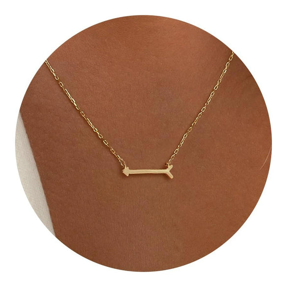 Women's Fashion Brass Geometric Conch And Star Pendant Necklace With Electroplated Clavicle Chain