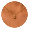 Women's Fashion Brass Geometric Conch And Star Pendant Necklace With Electroplated Clavicle Chain