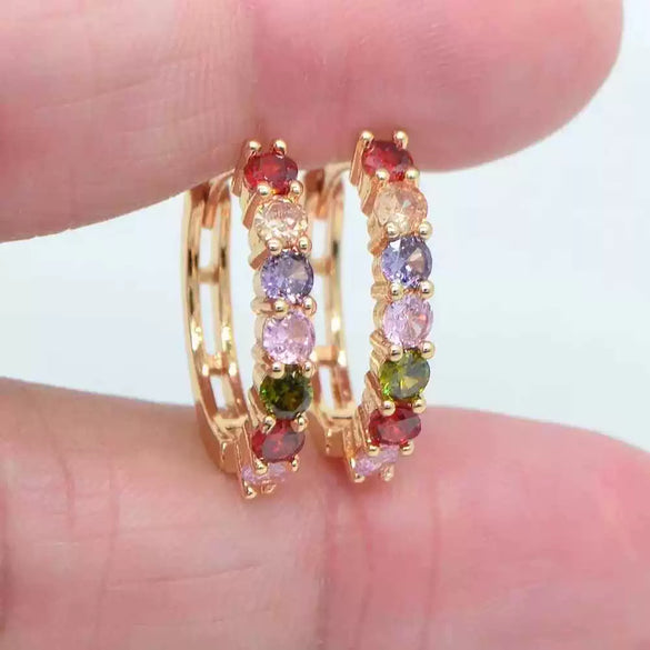 Women's Fashion Creative Earrings With Electroplating Treatment