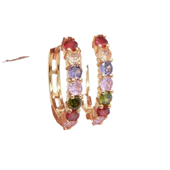 Women's Fashion Creative Earrings With Electroplating Treatment