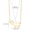 Women's Fashion Elegant Necklace Fivepointed Star Zircon Pearl Clavicle Chain Titanium Steel Stainless Steel Electroplated Flower Style