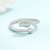 Women's Fashion Flower Rose Ring Copper Electroplated
