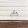 Women's Fashion Freshwater Pearl Ring In S925 Sterling Silver Round Shape