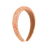 Women's Fashion Geometric Sponge Handmade Sequin Headband Hair Accessory