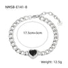 Women's Fashion Geometric Stainless Steel 18K Gold Electroplated Bracelet