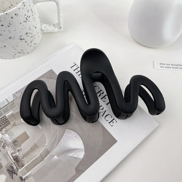 Women's Fashion Handmade Ps Material Shark Clip Hair Accessories
