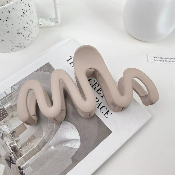 Women's Fashion Handmade Ps Material Shark Clip Hair Accessories