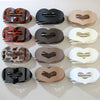 Women's Fashion Heartshaped Duckbill Clip Hair Accessory Ps Material Baking Paint Design