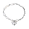 Women's Fashion Light Luxury Allmatch Beaded Titanium Steel And 18K Stainless Steel Bracelet With Electroplating Process