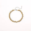 Women's Fashion Ol Geometric Stainless Steel 18K Electroplated Metal Color Matching Thick Chain Bracelet