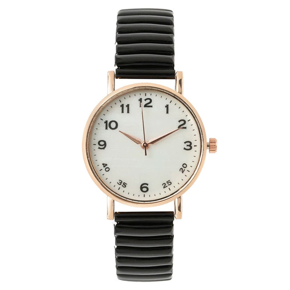 Women's Fashion Quartz Watch Alloy Case Metal Strap Round Dial