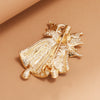 Women's Fashion Retro Alloy Christmas Ornament Bell Brooch