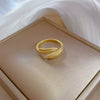 Women's Fashion Ring Brass Real Gold Electroplated Open Leaf Microinlaid The Crown Style