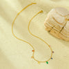 Women's Fashion Stainless Steel Electroplated Clavicle Chain