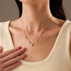 Women's Fashion Stainless Steel Electroplated Clavicle Chain