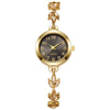 Women's Fashionable Alloy Round Dial Clover Bracelet Watch