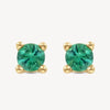 Women's Fashionable Butterfly Animal Zodiac Copper Earrings With Zircon And Diamond Design