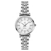 Women's Fashionable Simple Diamondembedded Light Luxury Watch With Steel Belt And Round Dial
