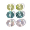 Women's Fashionable Simple Elegant Cute Resin And Plastic Cshaped Ear Clip With Dripping Oil Treatment And Geometric Style