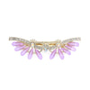 Women's Fashionable Simple Pearl Rhinestone Hairpin Bow Highend Spring Clip Headwear With Baking Paint