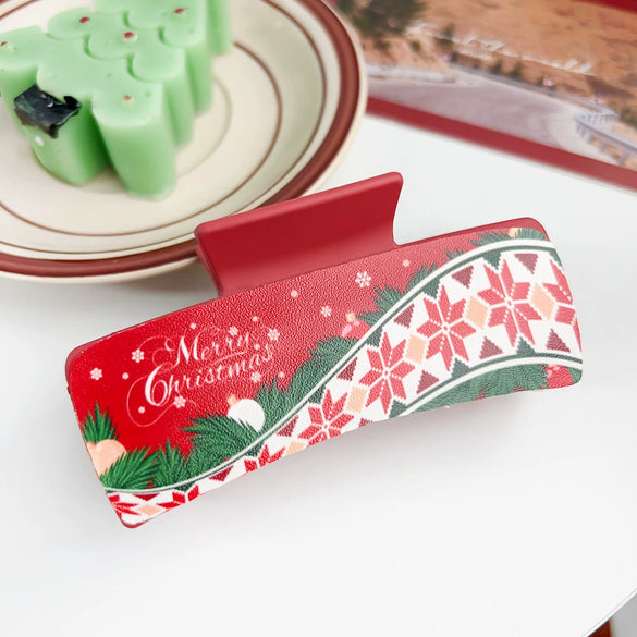 Women's Festival Element Plastic And Resin Handmade Hair Clips