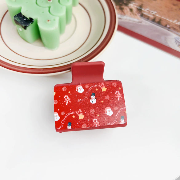 Women's Festival Element Plastic And Resin Handmade Hair Clips