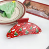 Women's Festival Element Plastic And Resin Handmade Hair Clips
