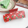 Women's Festival Element Plastic And Resin Handmade Hair Clips