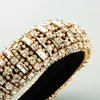Women's Flannel Geometric Diamond Head Band Hair Accessories