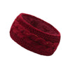 Women's Fleecelined Knitted Winter Headband Warm Ear Warmer Sports Hair Accessory