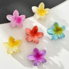 Women's Floral Hairpin Simple Style Paint Design Gripper Classification