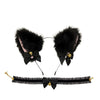 Women's Fluffy Plush Cos Animal Ear Headbands Polyester Fiber Handmade