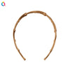 Women's Foldable Abs Plastic Resin Headband With Nonslip Teeth And Handmade Hair Accessory Design