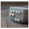 Women's French Retro Natural Freshwater Pearl Ear Clip Earrings Alien Shape Exotic Style