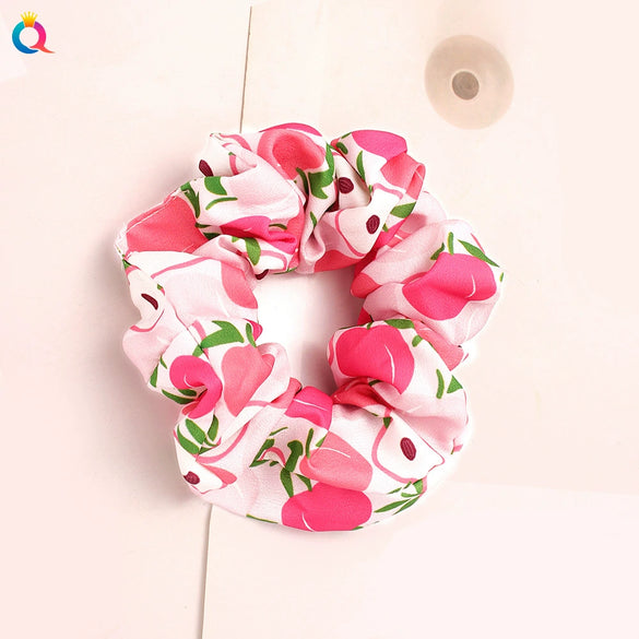 Women's Fresh Fruit Fabric Handmade Hair Ring Headwear