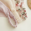 Women's Fresh Silver Silk Fabric Geometric Headscarf Headwear With Elastic Band