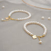 Women's Freshwater Pearl Handmade Geometric Bracelets Light Luxury And Highend Accessories