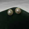 Women's Freshwater Pearl Oblate Earrings