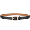 Women's Genuine Cowhide Leather Slim Fashion Belt With Alloy Buckle Electroplated Decorative All Match Belt For Jeans
