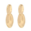 Women's Geometric Alloy Clipon Earrings Exaggerated Simple Fashion Statement Jewelry For Wholesale